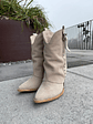  Botas Liz beige - Miniatura 3