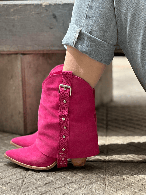 Botas Liz fucsia