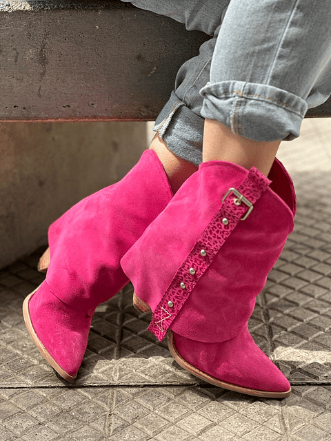 Botas Liz fucsia