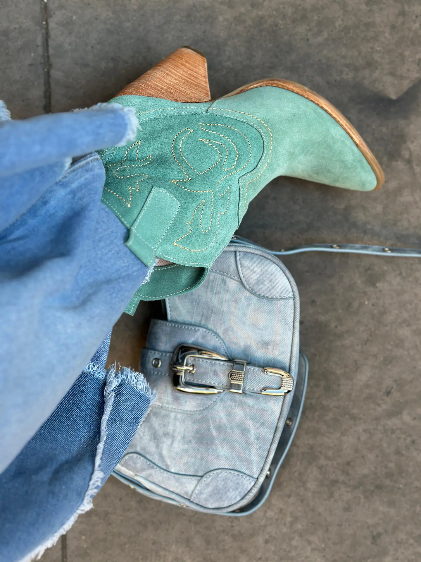 Botas Trilacat Verde Menta 5