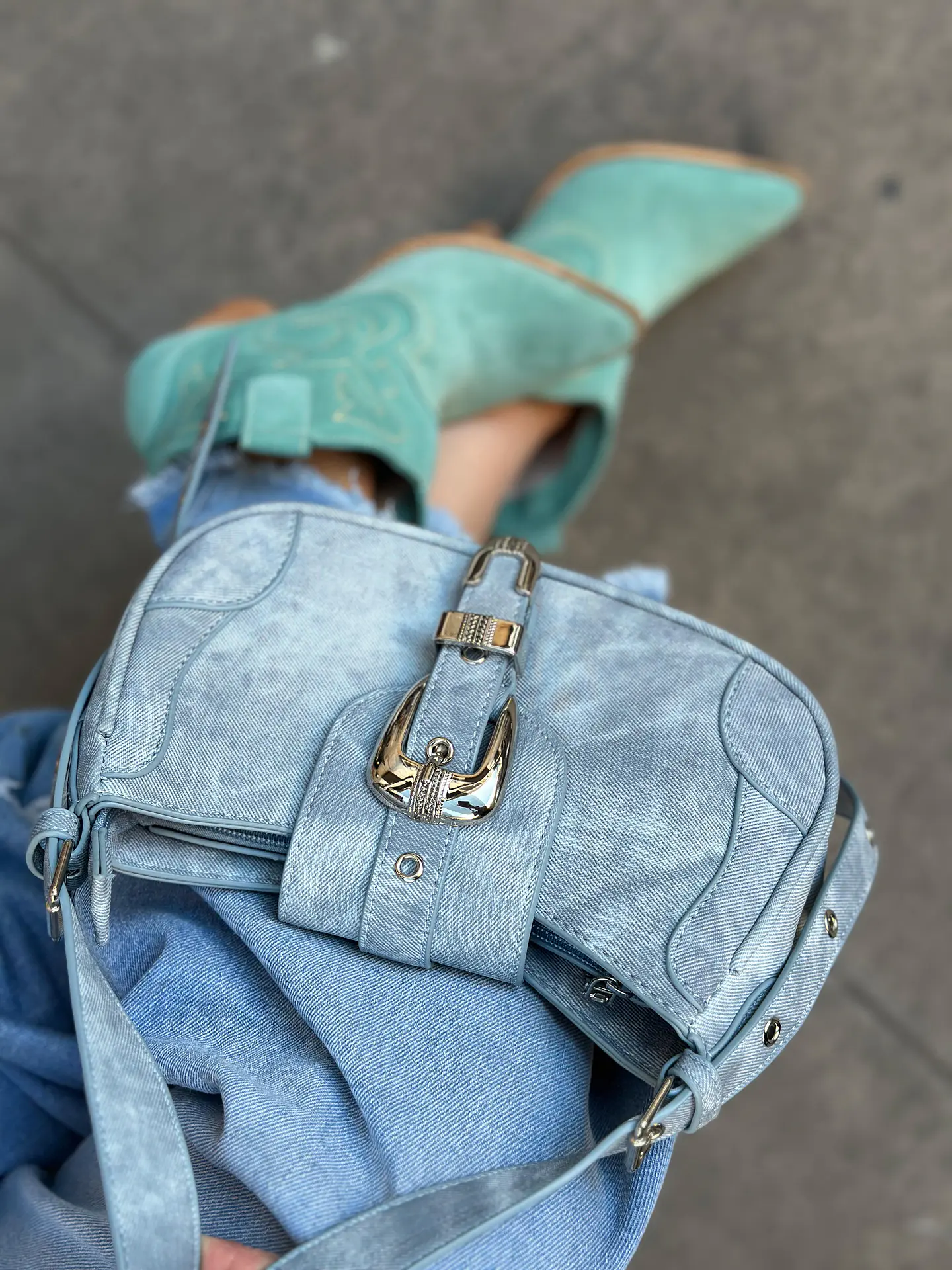 Botas Trilacat Verde Menta 6