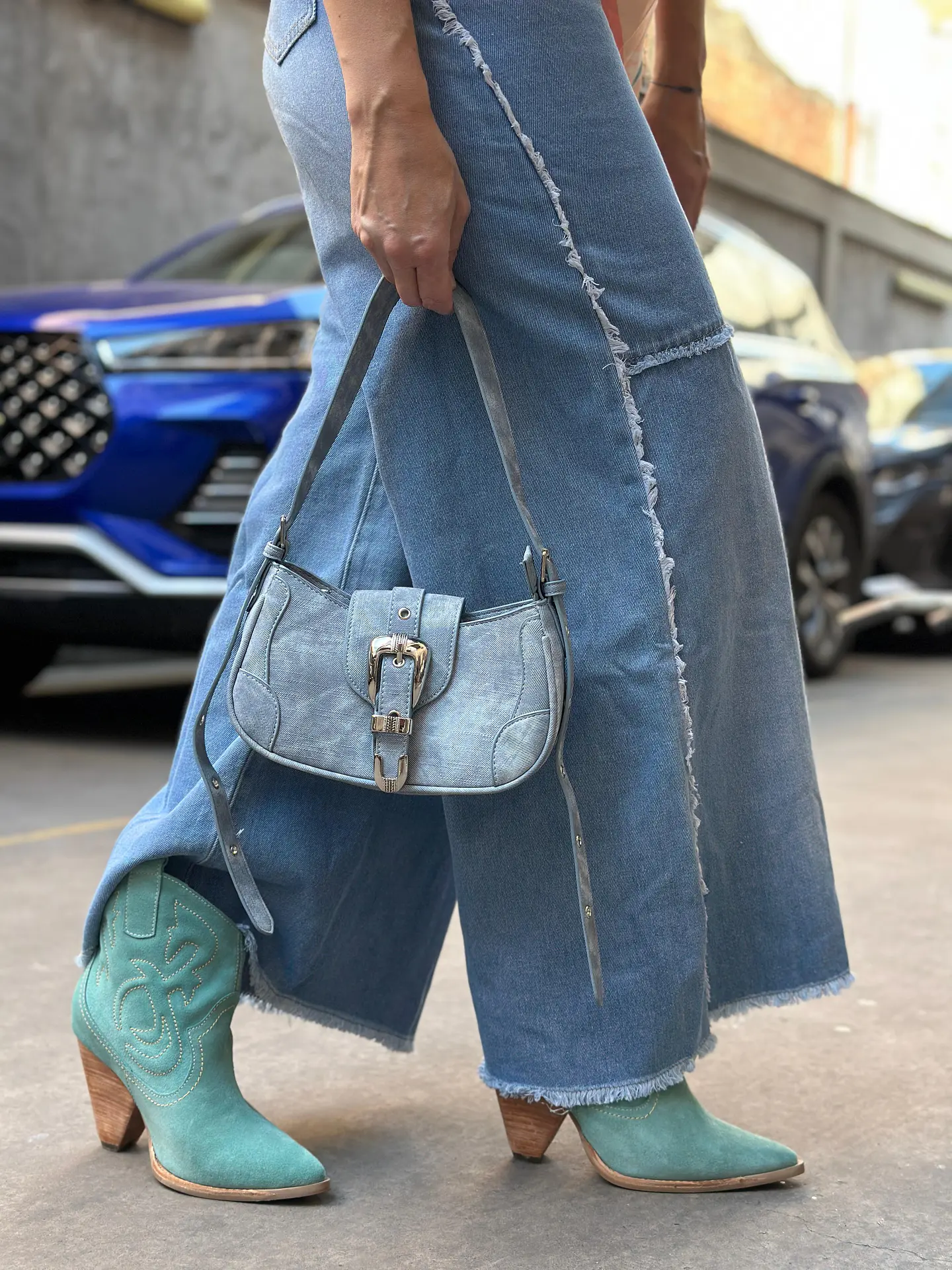 Botas Trilacat Verde Menta 8