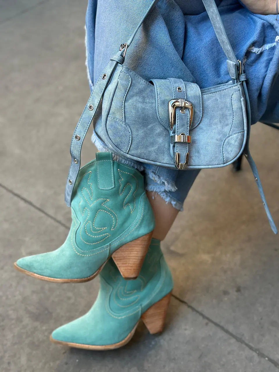 Botas Trilacat Verde Menta 1