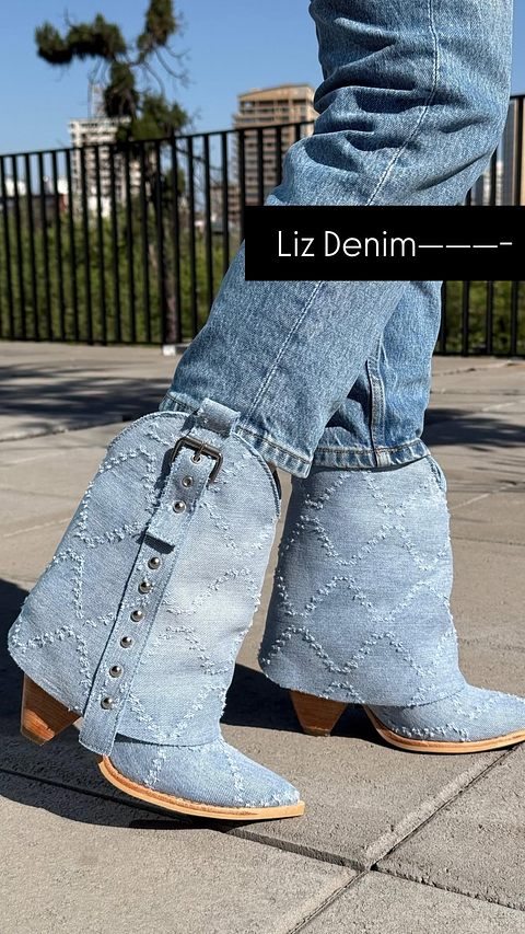 Botas Liz Denim
