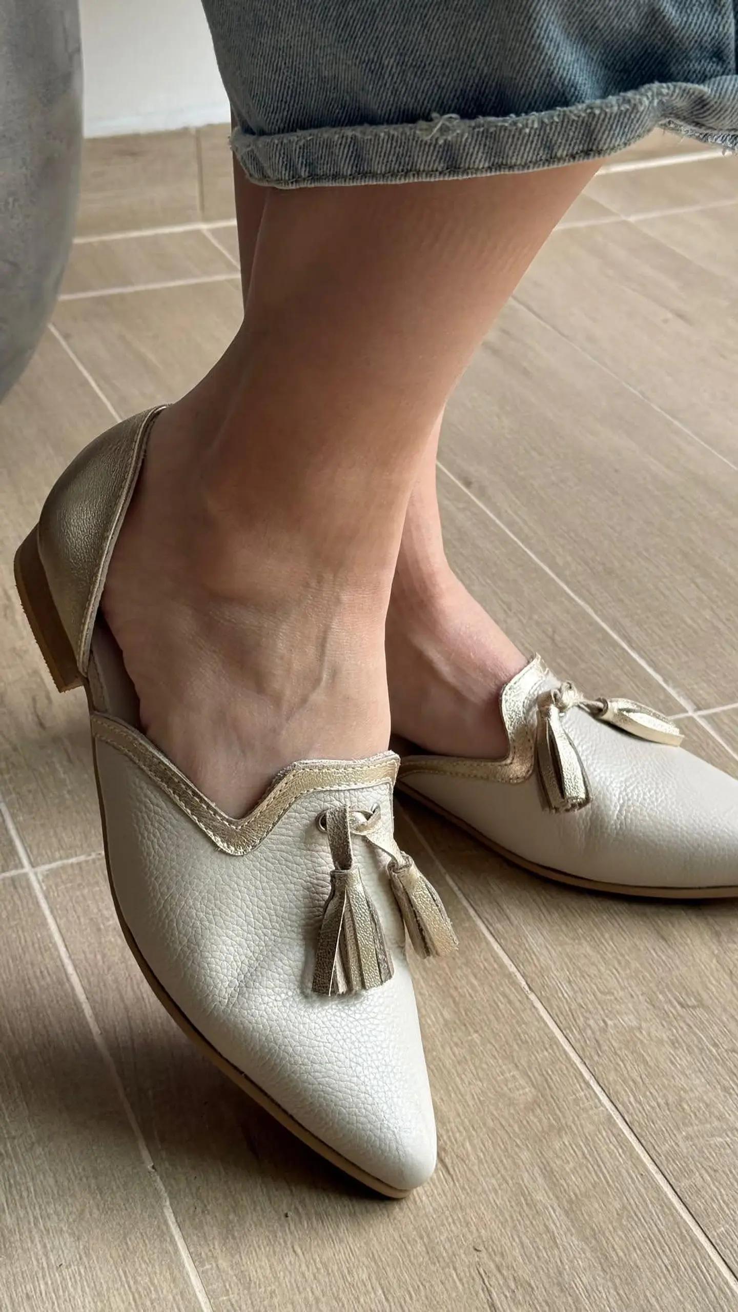 Marcia Beige/Dorado 1