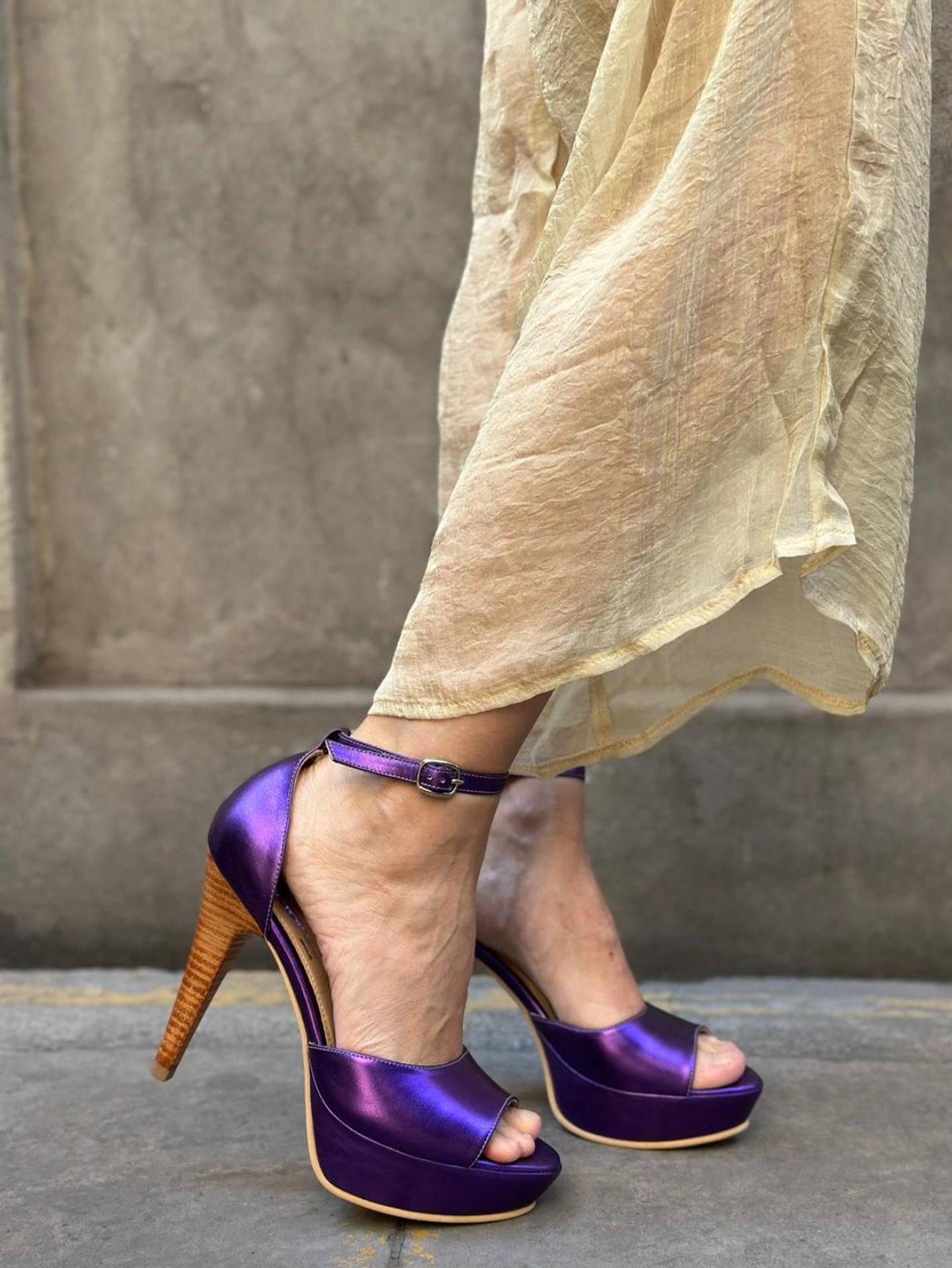 Sandalias GLO Morado 1