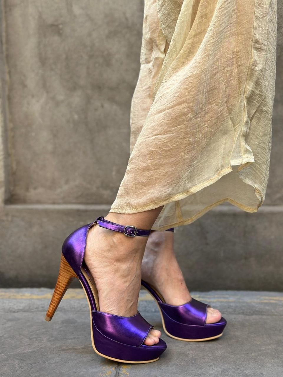 Sandalias GLO Morado 1