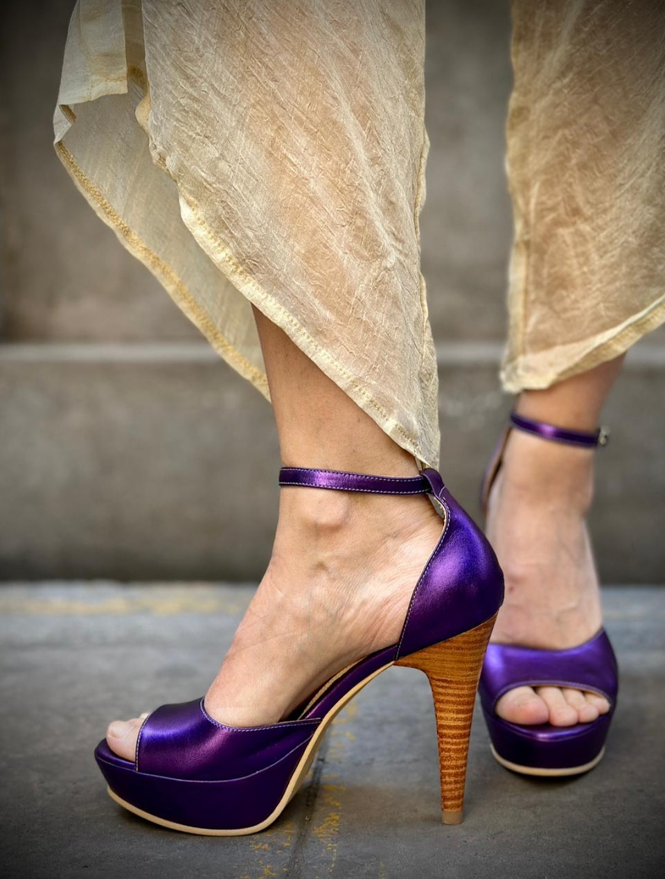 Sandalias GLO Morado 3
