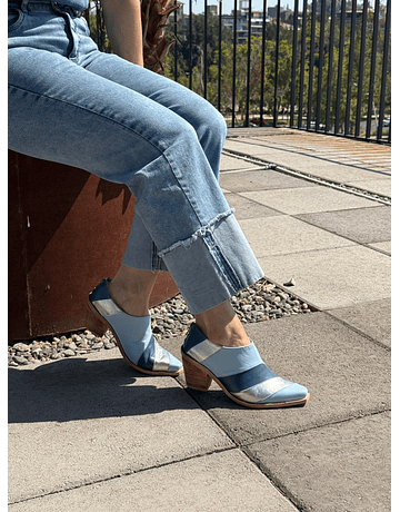 Listado Azul, celeste y plata 