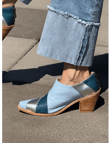 Listado Azul, celeste y plata 