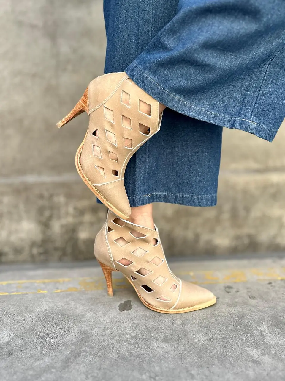 Botin Mandarinisima Beige 3