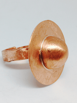 Copper Saturn Ring