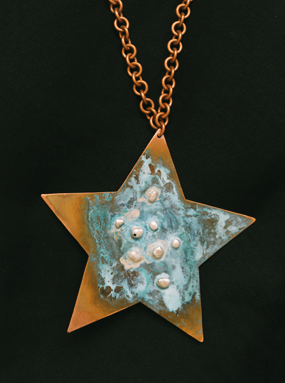 Collar estrellas grandes