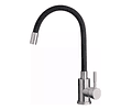 Lavaplatos 55x43 y llave flexible con full accesorios
