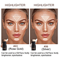 Highlighting&Bronzer Stick Face Brightening Blusher Rouge Concealer Pen Long Lasting Corrector Nose Shadow Contouring Cosmetics - Miniatura 5
