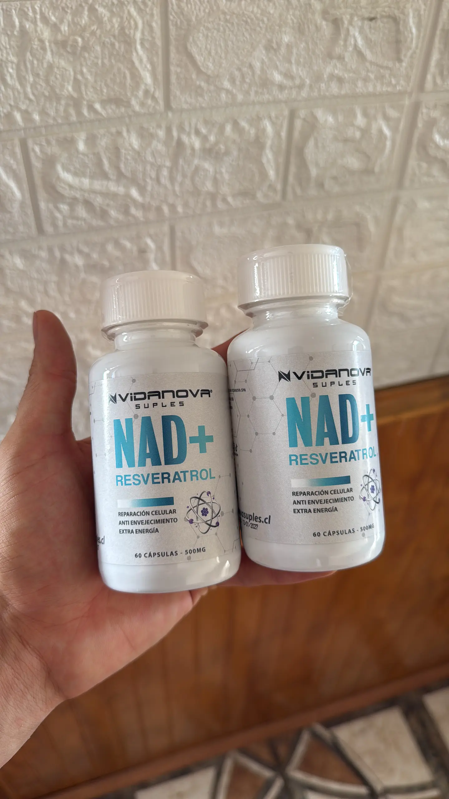 NAD+ Resveratrol PACK X3- Vidanova® Suples 4