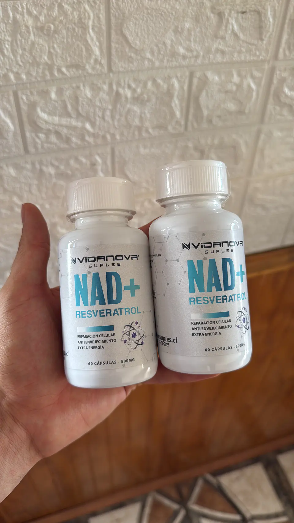NAD+ Resveratrol PACK X3- Vidanova® Suples 4