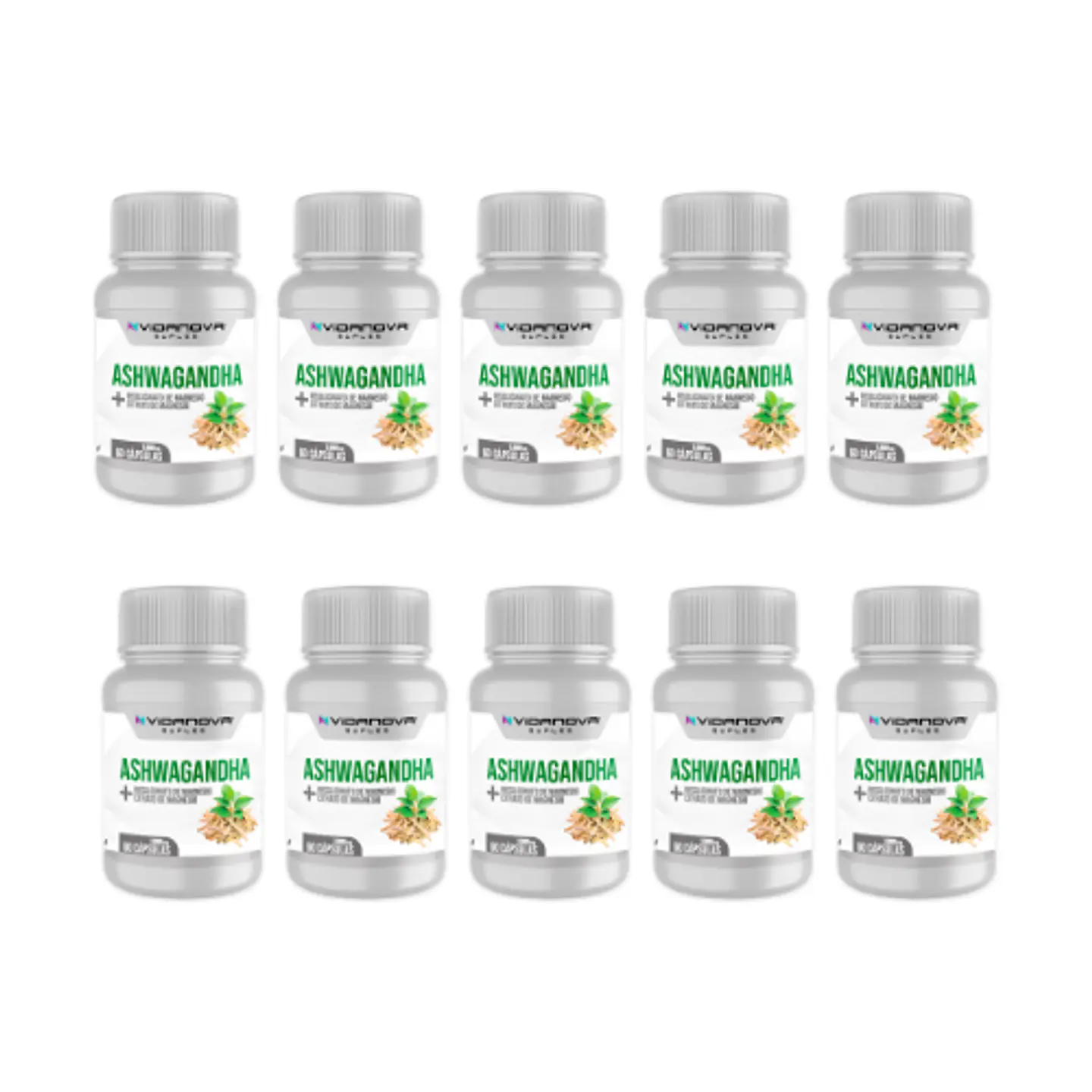 Ashwagandha + Magnesio PACK X10 - Vidanova® Suples 1