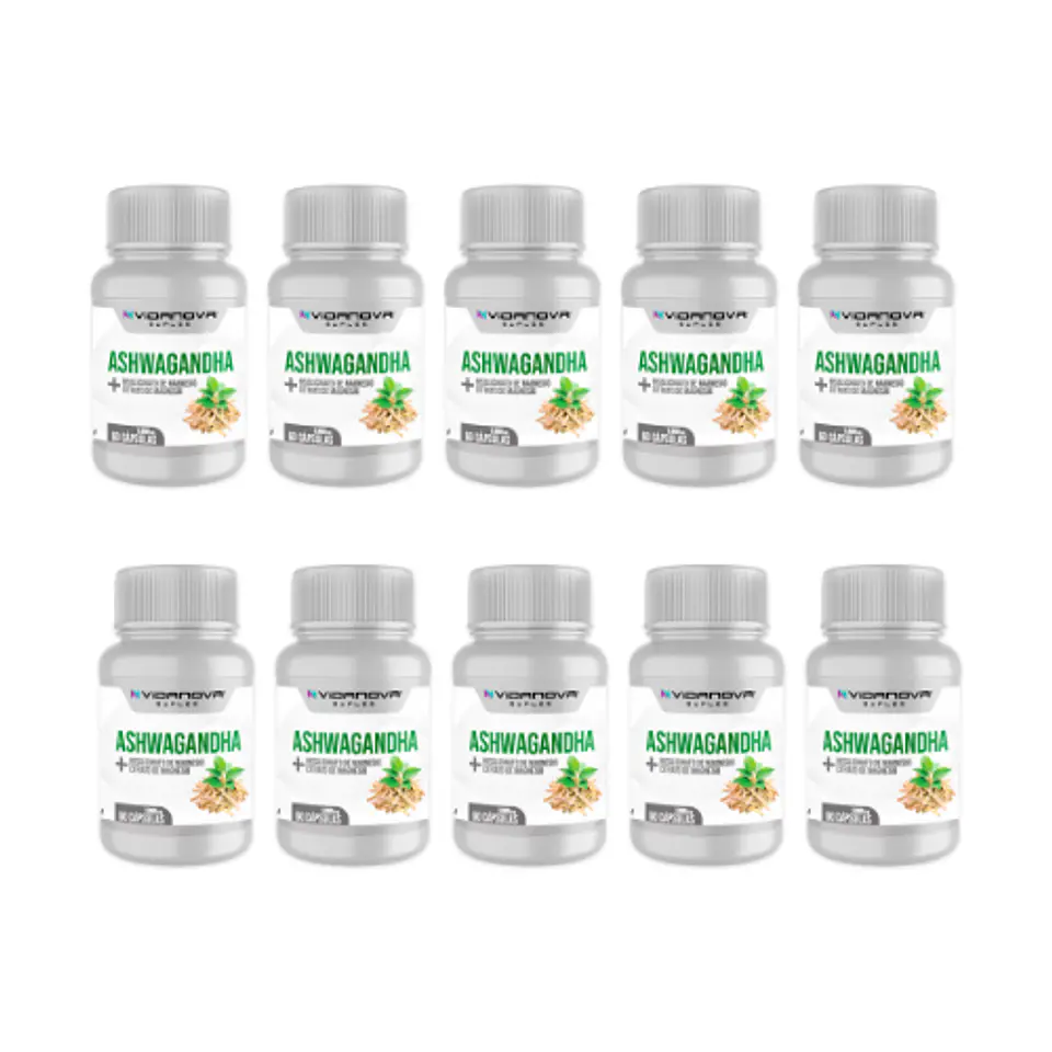 Ashwagandha + Magnesio PACK X10 - Vidanova® Suples 1