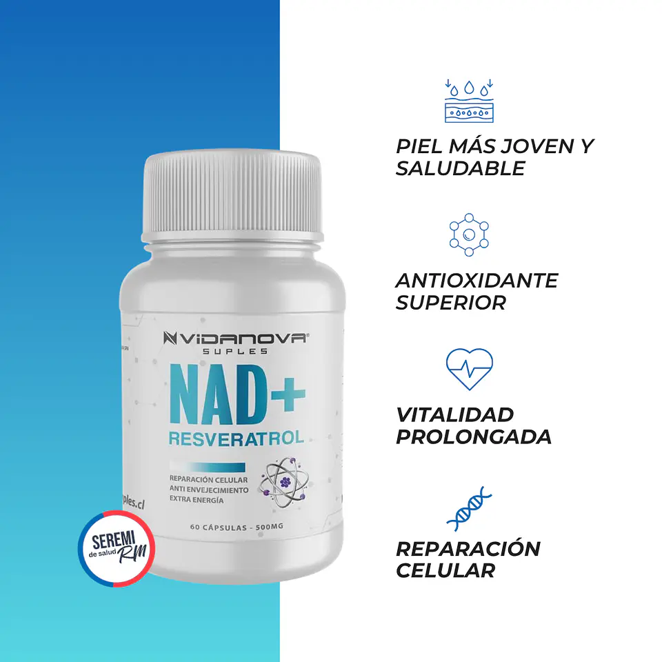 Pack Combinable | NAD+, Ashwagandha, Candida Cleanse y Melena de león | Vidanova Suples 2