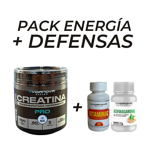 PACK Energía + Defensas - Vidanova® Suples