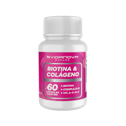 Biotina + Colágeno - Vidanova® Suples