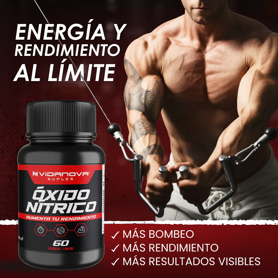 Óxido Nítrico - Vidanova® Suples 2