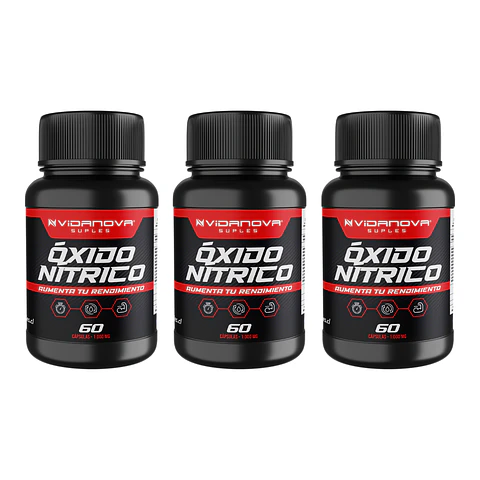 Óxido Nítrico PACK X3- Vidanova® Suples