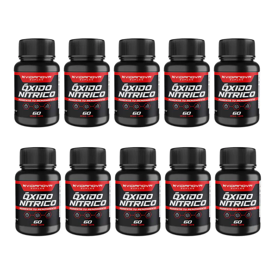 Óxido Nítrico PACK X10 - Vidanova® Suples 1