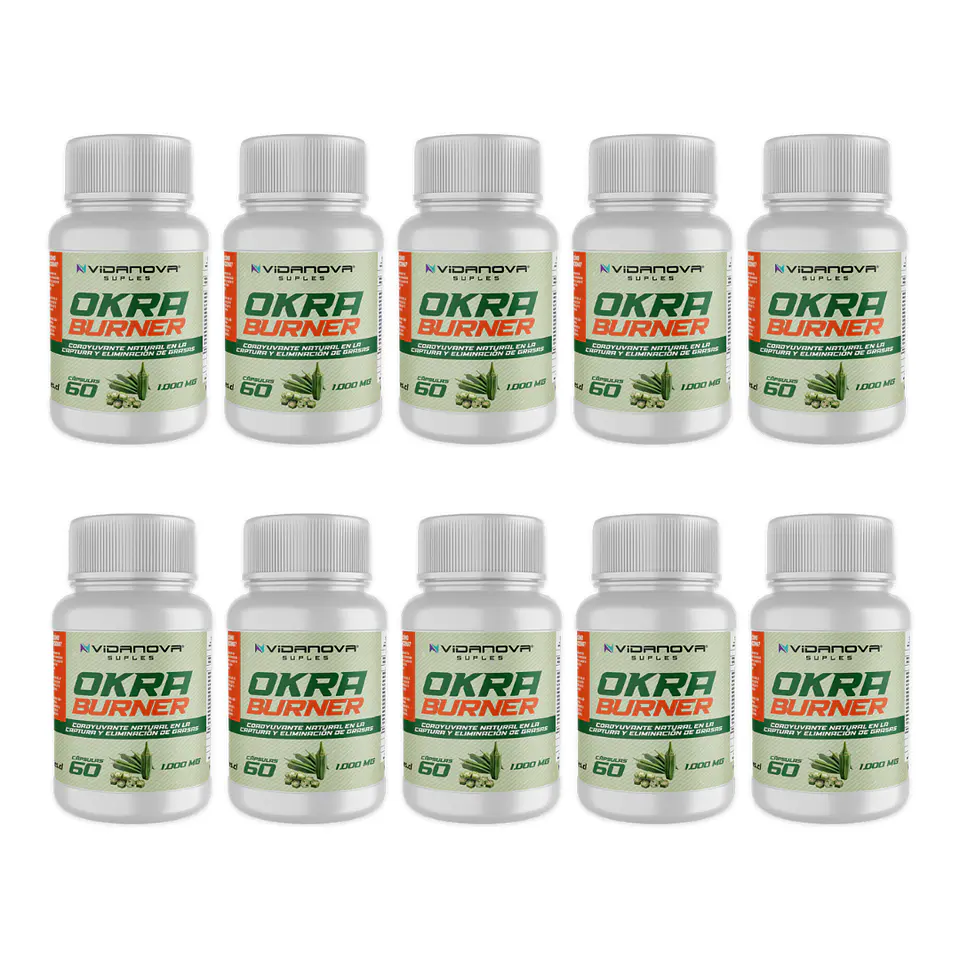 Okra Burner PACK X10 - Vidanova® Suples 1