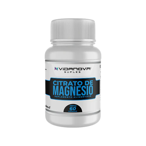 Citrato de Magnesio - Vidanova® Suples