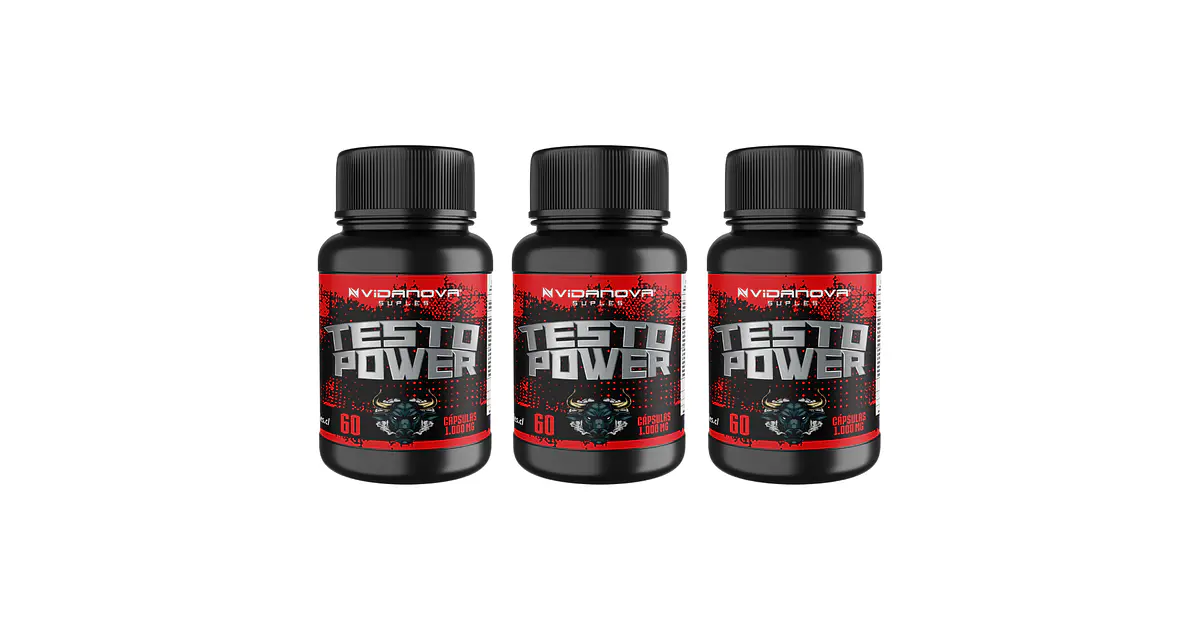 Testo Power PACK X3 - Vidanova® Suples