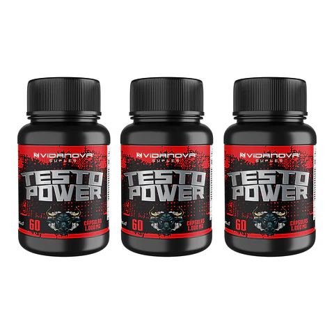 Testo Power PACK X3- Vidanova® Suples