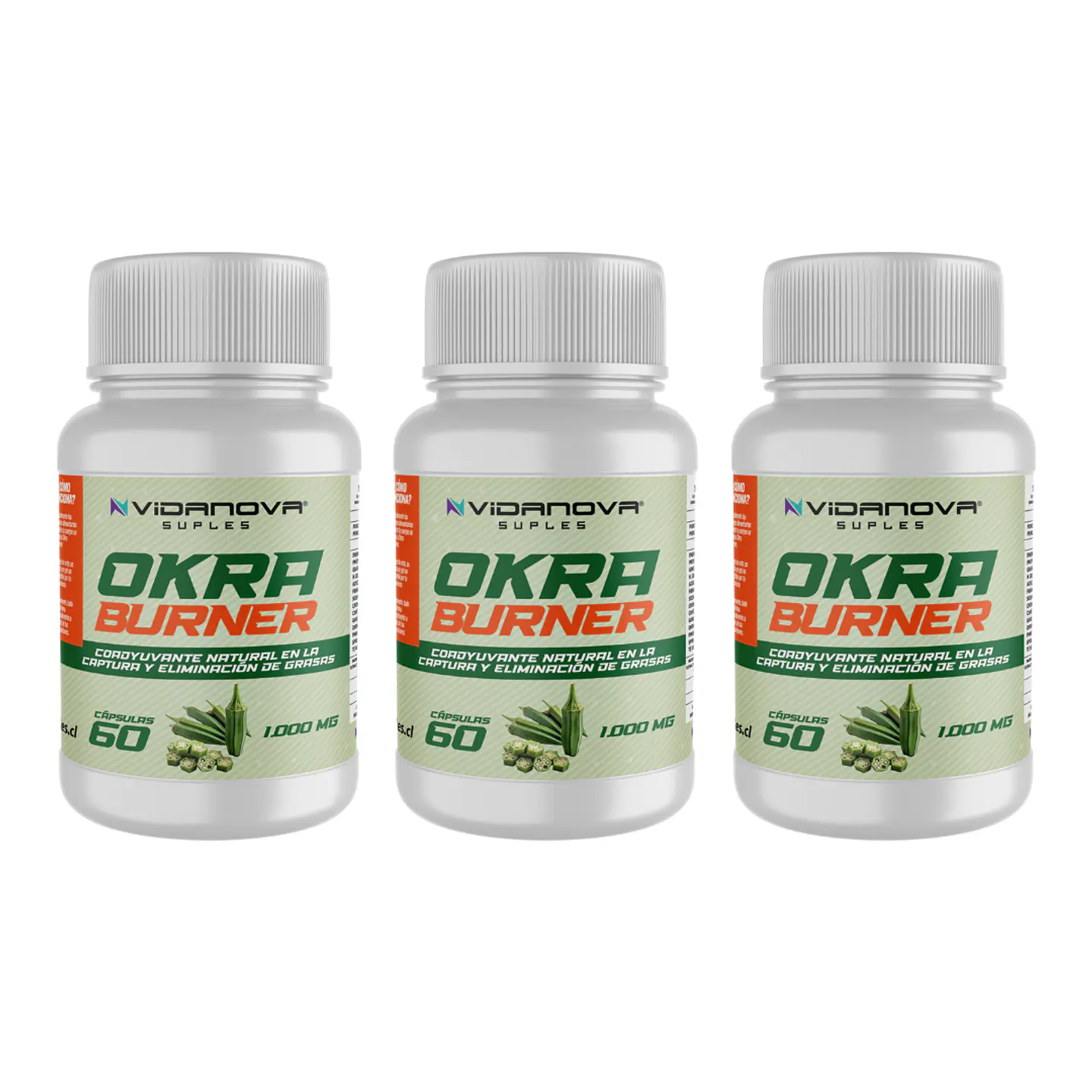 Okra Burner PACK X3- Vidanova® Suples 1