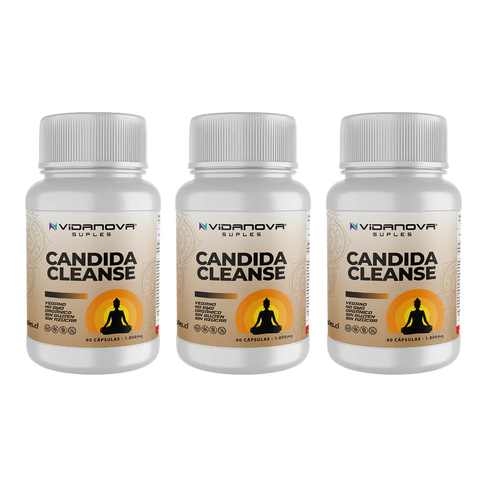 Candida Cleanse PACK X3 - Vidanova® Suples 1
