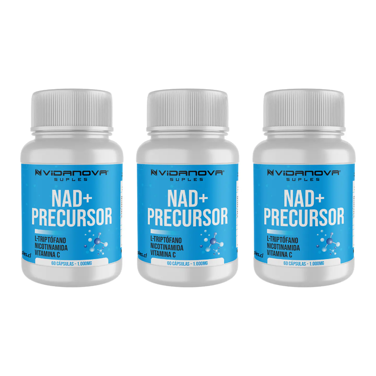 NAD + NR Precursor PACK X3- Vidanova® Suples 1