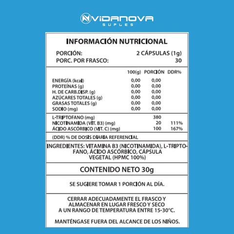 NAD + NR Precursor - Vidanova® Suples