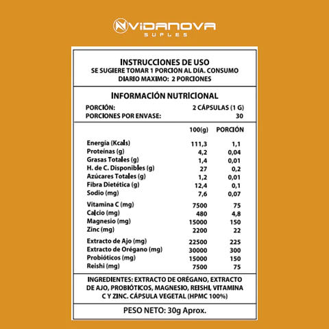 Candida Cleanse PACK X10 - Vidanova® Suples