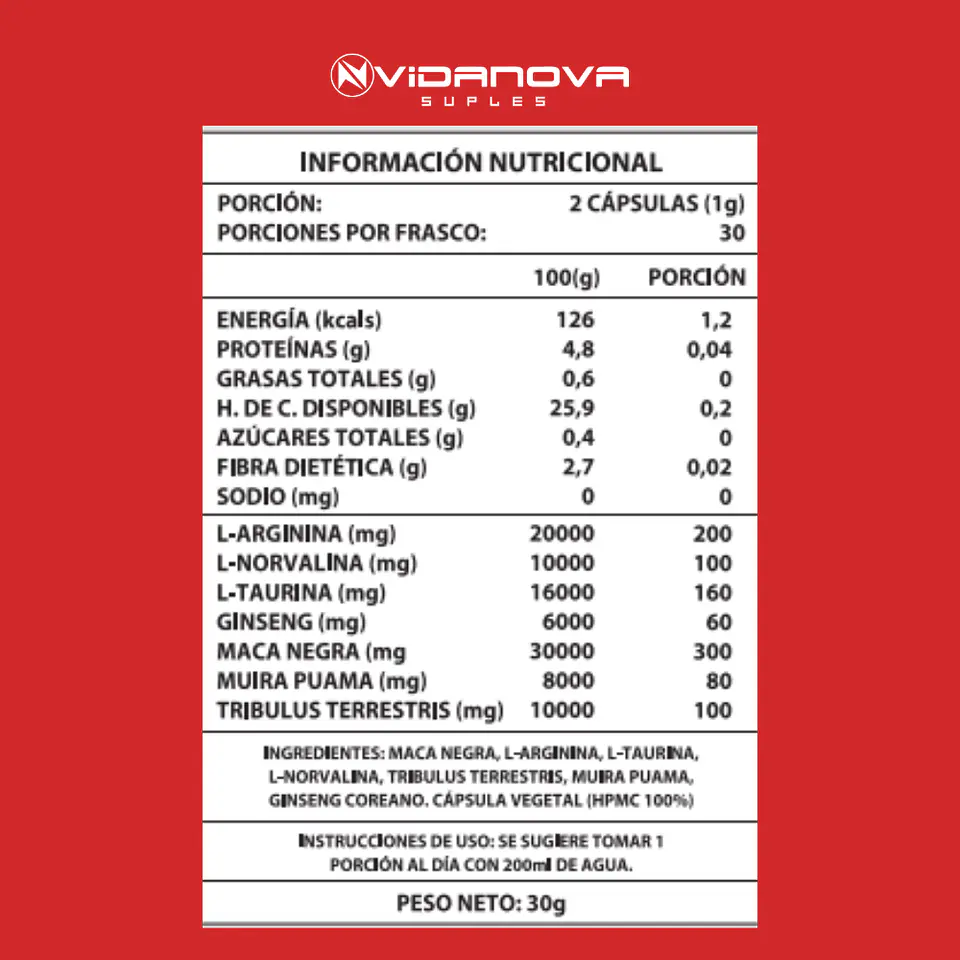 Testo Power - Vidanova® Suples 3