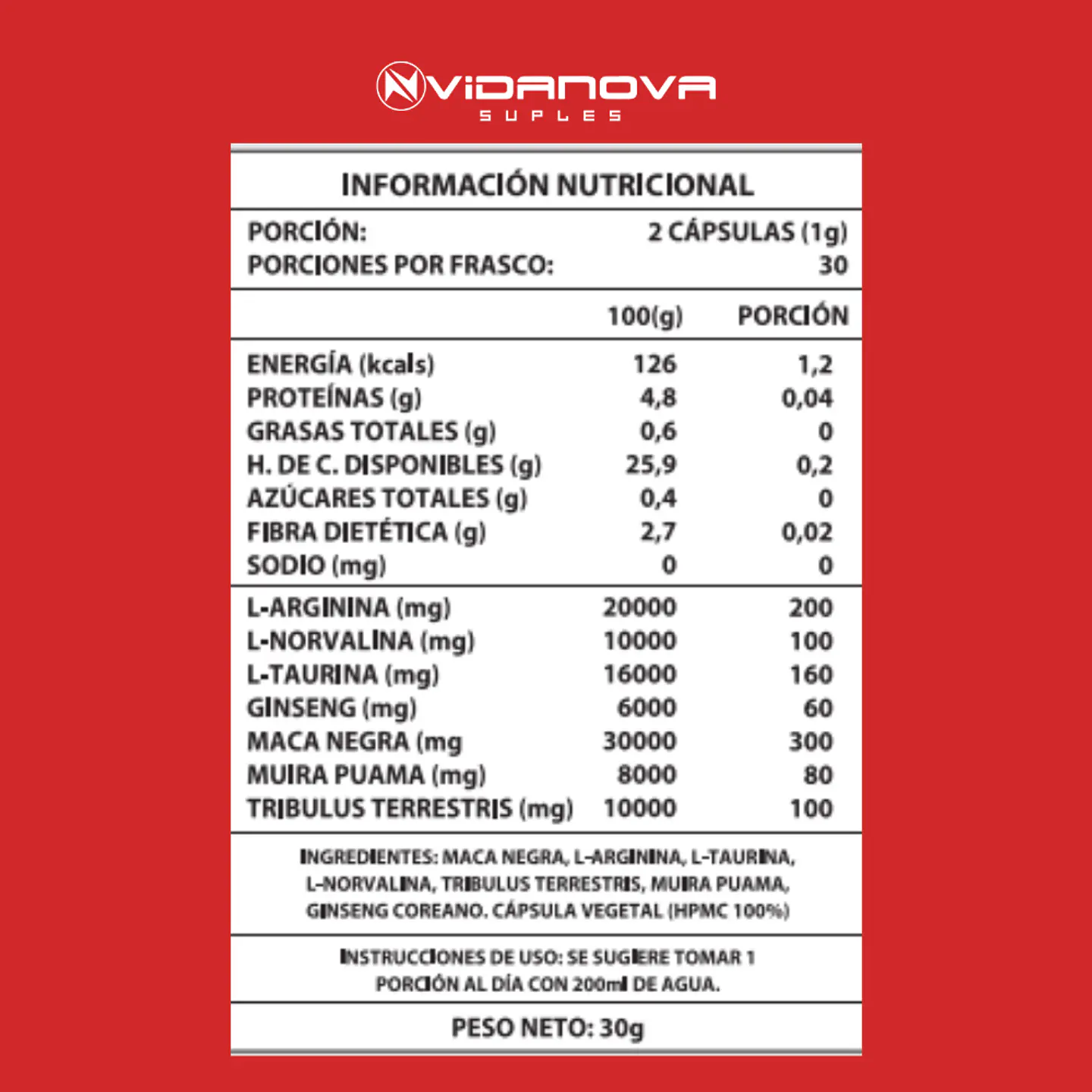Testo Power PACK X10 - Vidanova® Suples 3