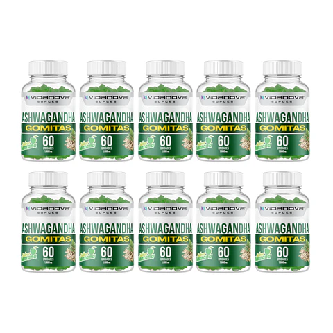 Ashwagandha Gomitas PACK X10 - Vidanova® Suples