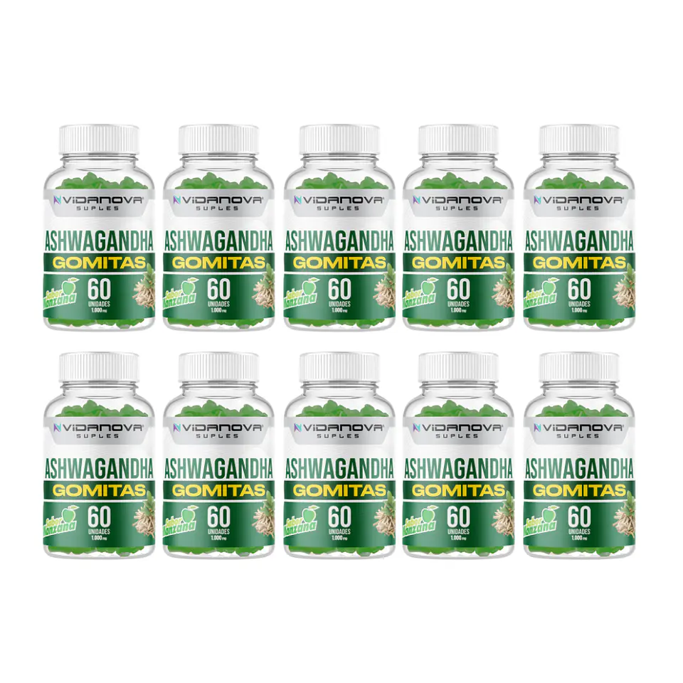 Ashwagandha Gomitas PACK X10 - Vidanova® Suples 1