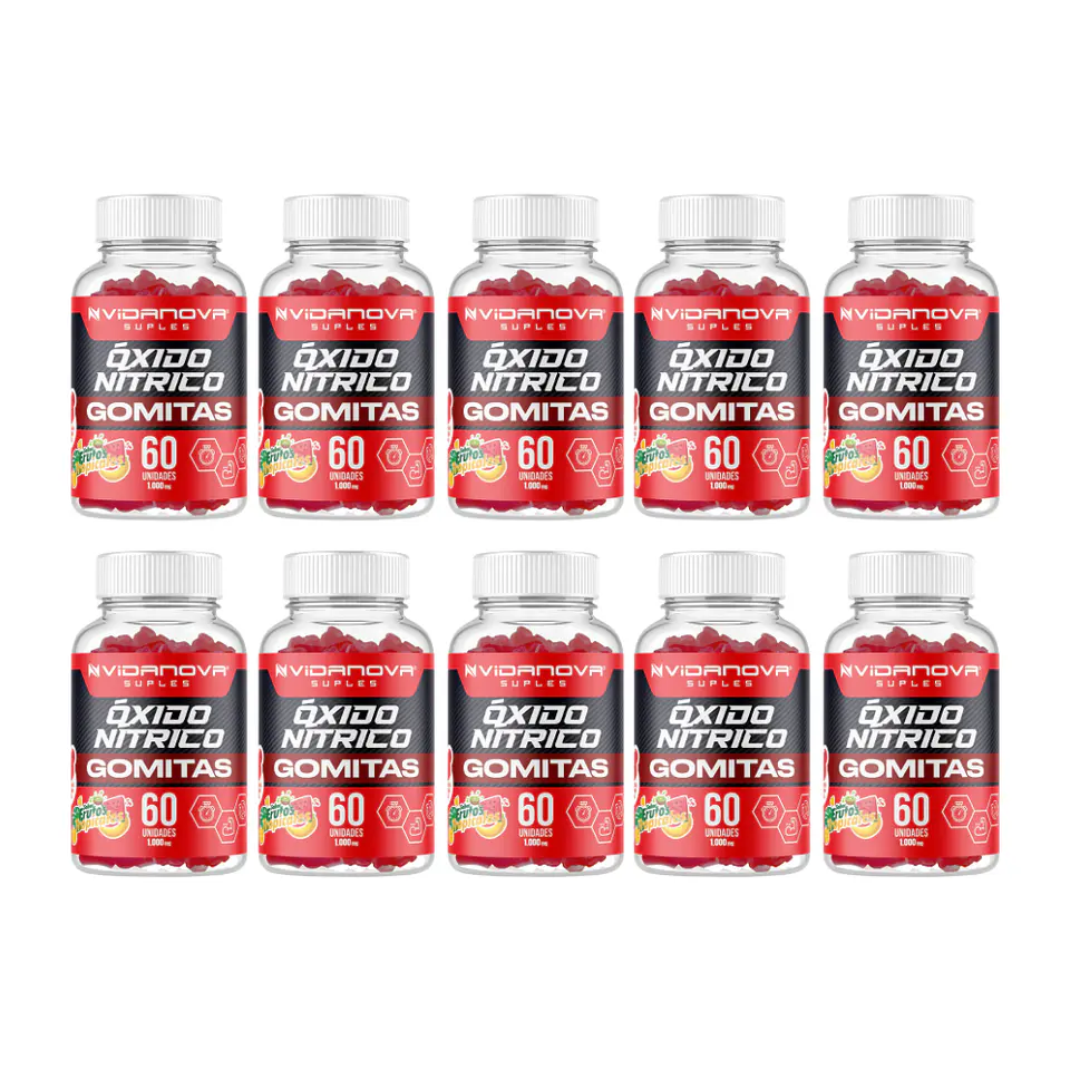 Óxido Nítrico Gomitas PACK X10 - Vidanova® Suples 1