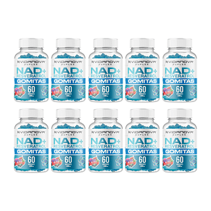 NAD+ Resveratrol Gomitas PACK X10 - Vidanova® Suples