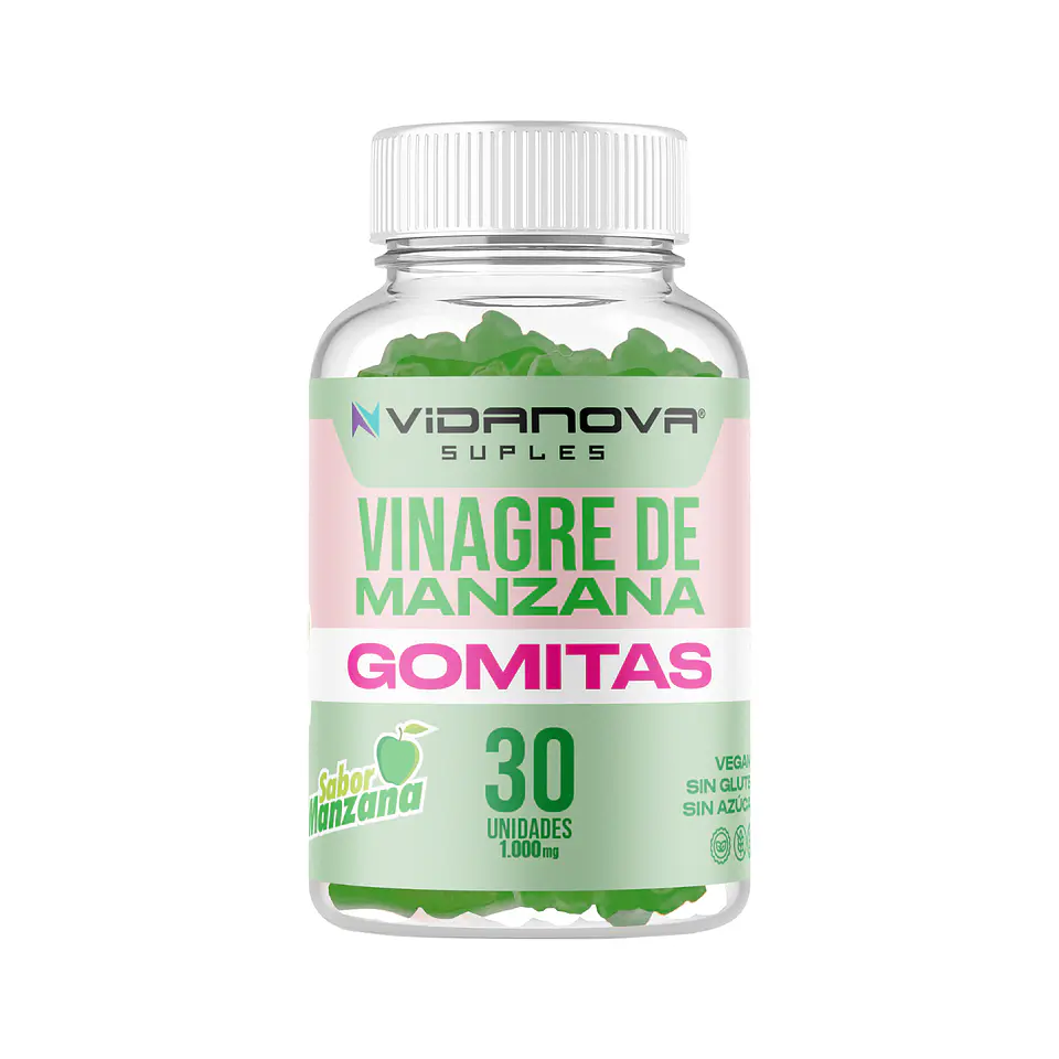 Vinagre de Manzana Gomitas PACK X3- Vidanova® Suples 2