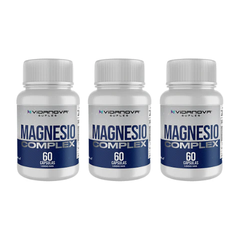 Magnesio COMPLEX PACK X3 - Vidanova® Suples