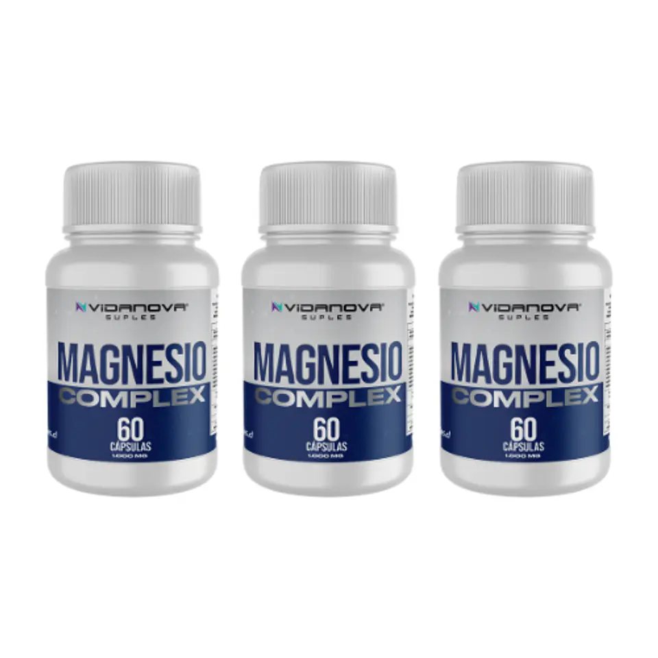 Magnesio COMPLEX PACK X3 - Vidanova® Suples 1