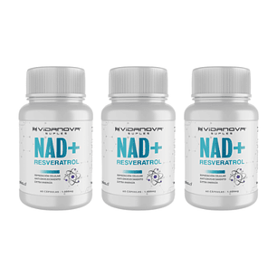 NAD+ Resveratrol PACK X3- Vidanova® Suples