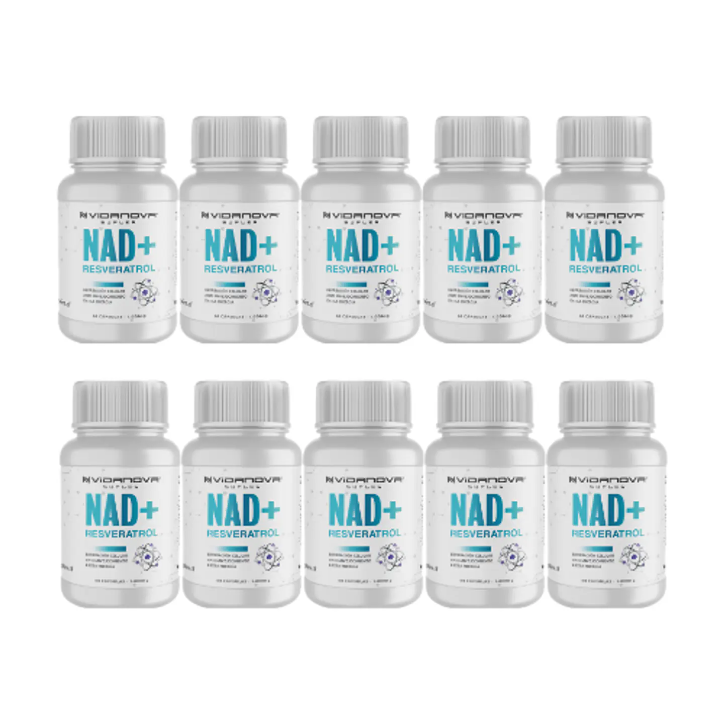 NAD+ Resveratrol PACK X10 - Vidanova® Suples 1
