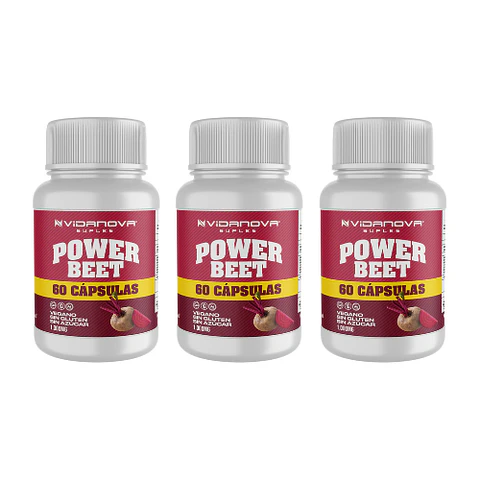POWER BEET PACK X3 Betarraga | Vidanova® Suples